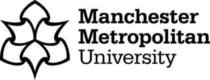 Manchester Met University Horizonal black logo